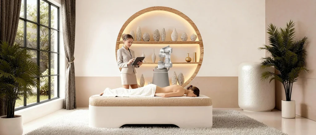 AI therapy robot application scene
